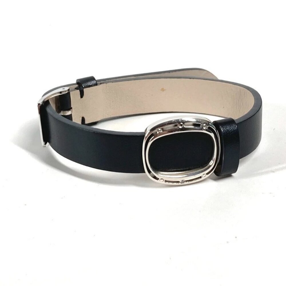 Damiani Bracelet Leather Black